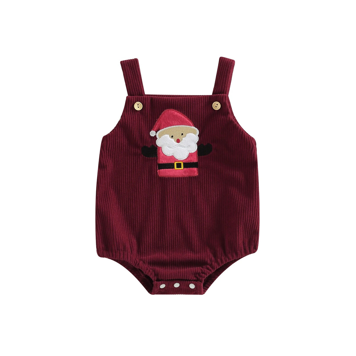 Body para Bebê de Natal de Algodão