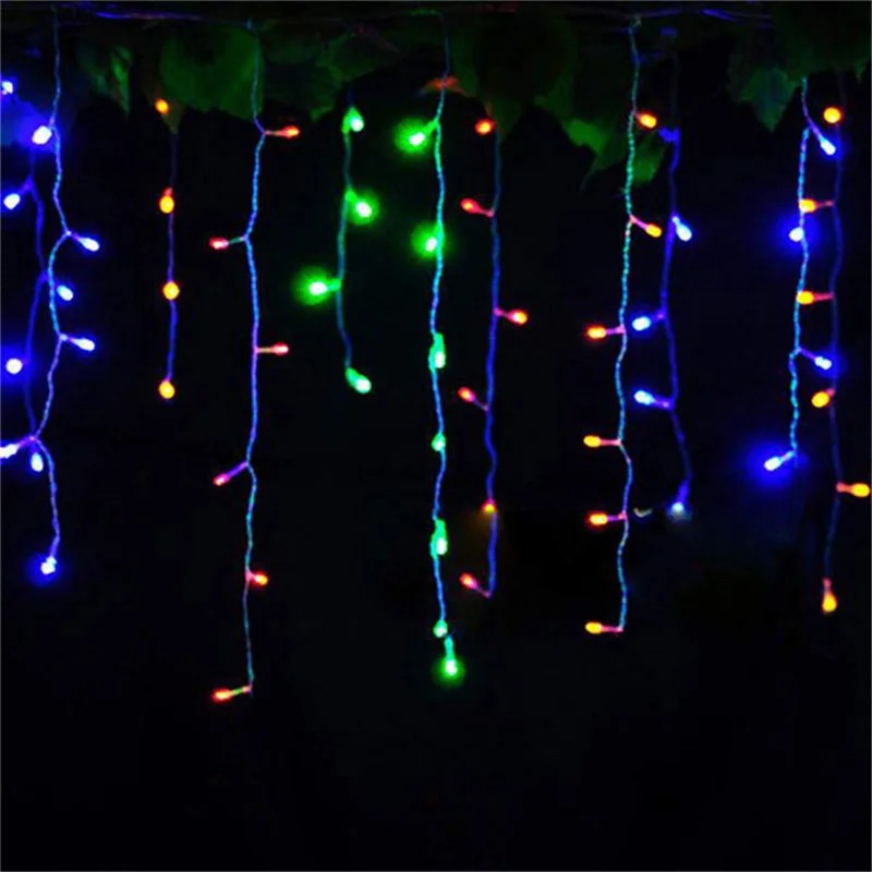 Cortina LED- Decoração de Natal