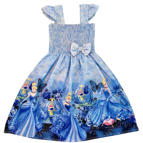 Vestido infantil modelo princesinha